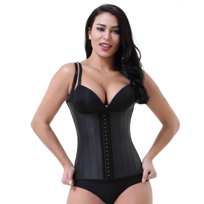 كورسيه حراري لشد الجسم – Corset Amincissant en Latex Naturel – Image 2